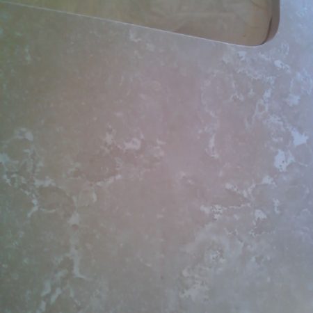 Fixed Seam on Botticino Tub Top