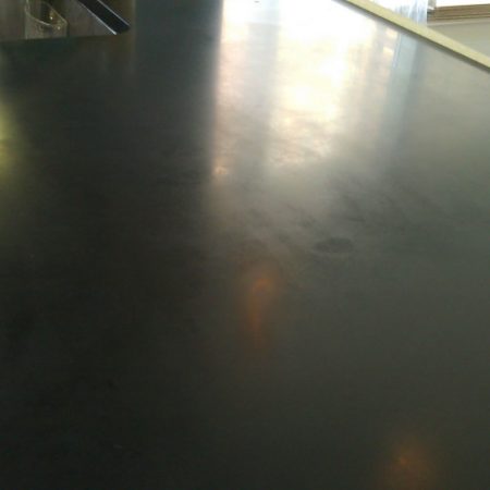 Dull Spots & Scuff Marks on Black Absolute Counter