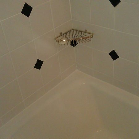 Ceramic Walls Re Grouted & Re Caulked