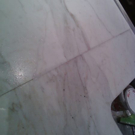 Disrepair Seam on Calacatta Gold Countertop