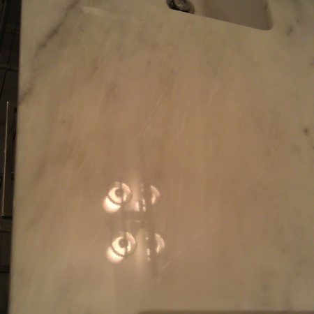 Shine Restoration on Bathroom Counter