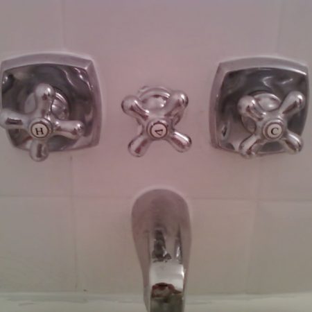 Bathtub Faucets after Re Caulking