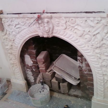 Putting Together the Discrete Fireplace Parts