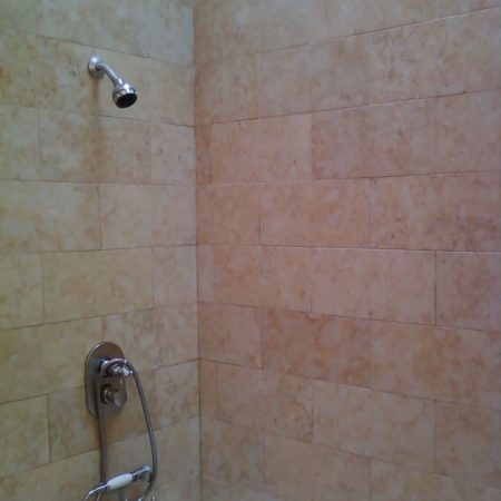jerusalem stone color enhacement after image Jerusalem Stone Shower. After Color Enhancement