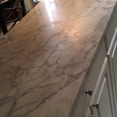 kitchen countertop etched before image Splotchy Etches on Kitchen Bar Top