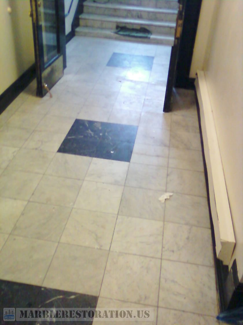 Lobby or Foyer Restoration Service [Marble & Terrazzo]