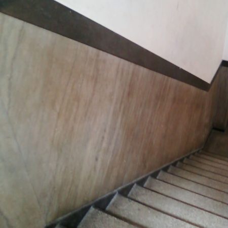 Disrepair Stairway Marble Wall