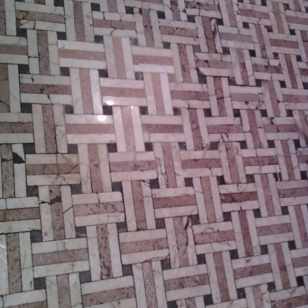 Just Replaced Mosaic Floor Tiles