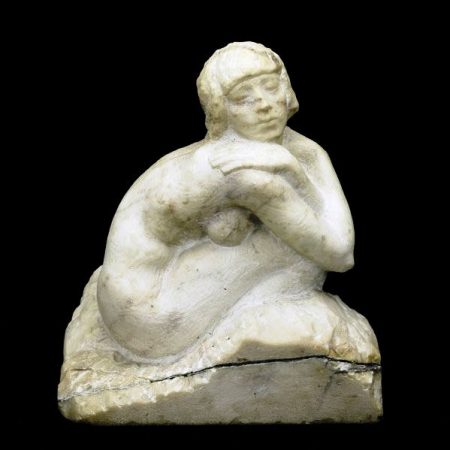 1927 Vintage Nude Statue Offshoot Crack