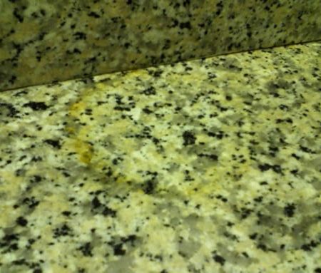 Color Stains Removal From Marble Or Granite Send Us Picture