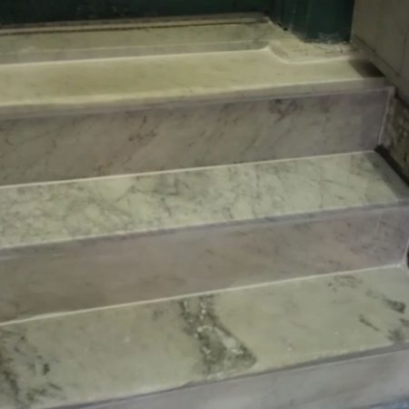 Marble Steps Replacement & Risers Repair