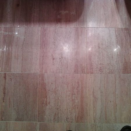 Bathroom Floor Tiles Before Refinishing