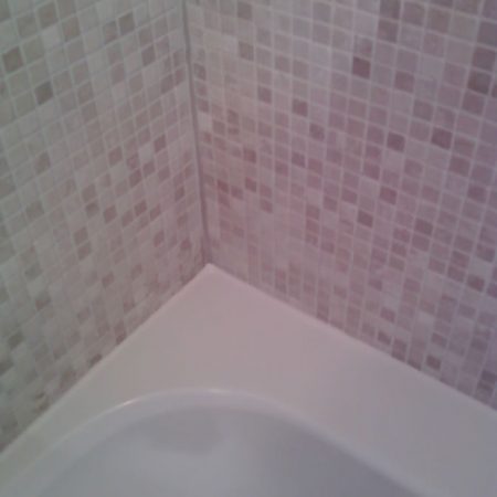 Re Caulked and Cleaned Acrylic Tub