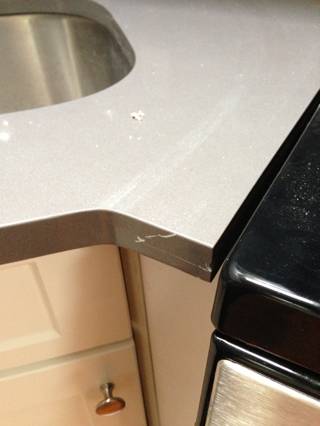 Caesarstone Scratches