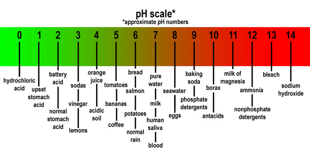 Acid Alkaline Scale