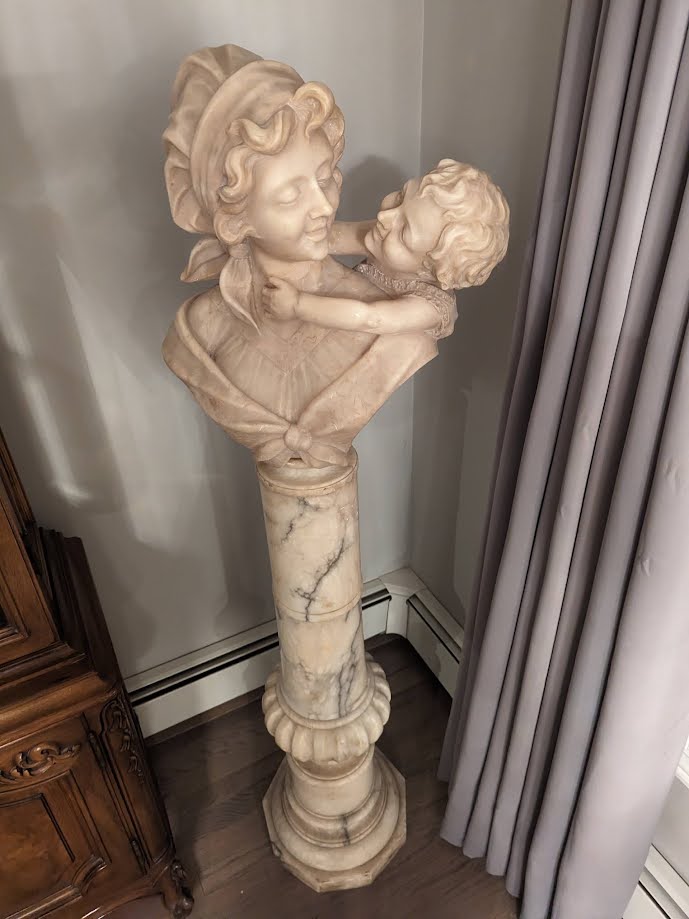 Restored Antique Statue Head