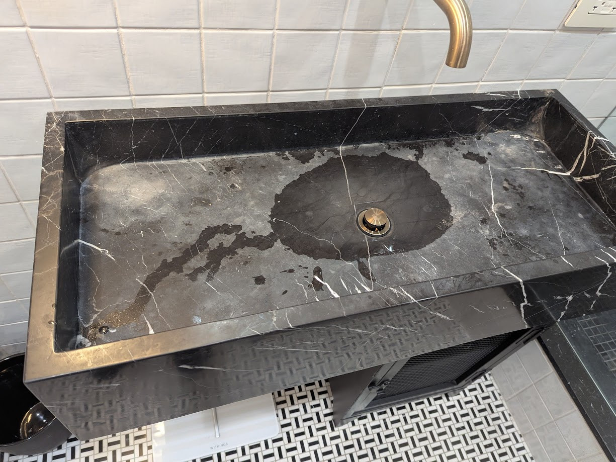 Dull Black Marble Sink Vessel Dull Black Marble Sink Vessel