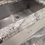 Granite Kitchen Countertop With Sink
