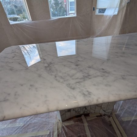 UV-Resistant Clear Epoxy Applied