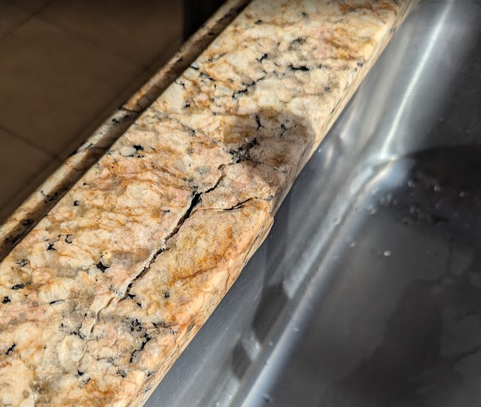 Crack In Granite Sink