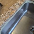 Repaired Kitchen Sink Corner