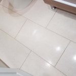 Bathroom Limestone Floor Cleaning Brightening