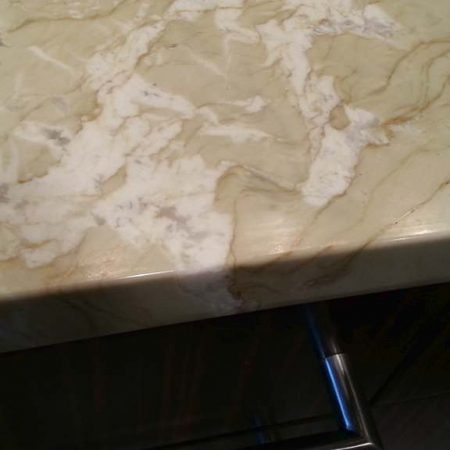 Counter-top Edge after Nick Repair