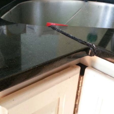 Black Absolute Counter Buckling and Splitting by Sink