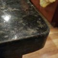 Black Pearl Granite Counter Chip On Edge Repair