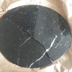 Black Round Disc Table Split Repair