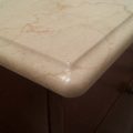 Botticino Classico Marble Ogee Edge After Glueing
