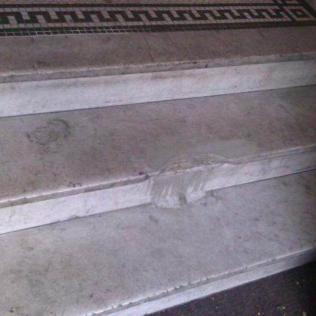 Nosing Disrupt on Foyer Step in Midwood, Brooklyn