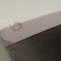 Caesarstone Ding On Sink Edge