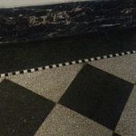 Chemical Burn On Terrazzo Lobby Floor Removed