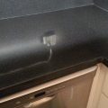 Corian Deep Black Quartz Counter Shining