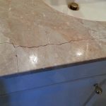 Cream Beige Marble Sagging Breakage Repair