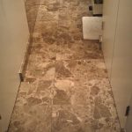 Dark Emperador Worn Dull Bathroom Tiles