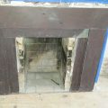 Discoloured Victorian Slate Fireplace
