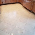 Dull Kitchen Floor Before Cleaning Polishing