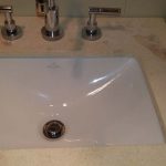 Efflorescence Beige Limestone Vanity