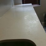 Etched Corian With Specks Countertop