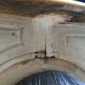 Fireplace Keystone Before Attaching