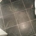 Fogging Dull Serpentine Black Marble Bathroom