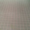 Glass Mosaic Bathroom Floor With New White Grout