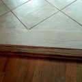 Kitchen Door Saddle Seamless Crack Repair