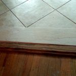 Kitchen Door Saddle Seamless Crack Repair
