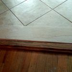Kitchen Door Saddle Seamless Crack Repair