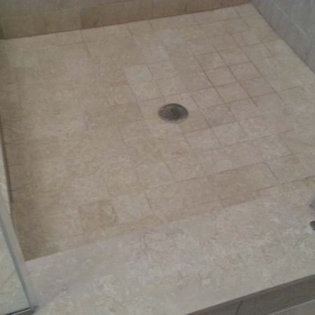 After Mold and Efflorescence Removal & Grout Cleaning