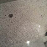 Mosaic Shower Floor After Renewal