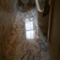 Polished Bathroom Floor